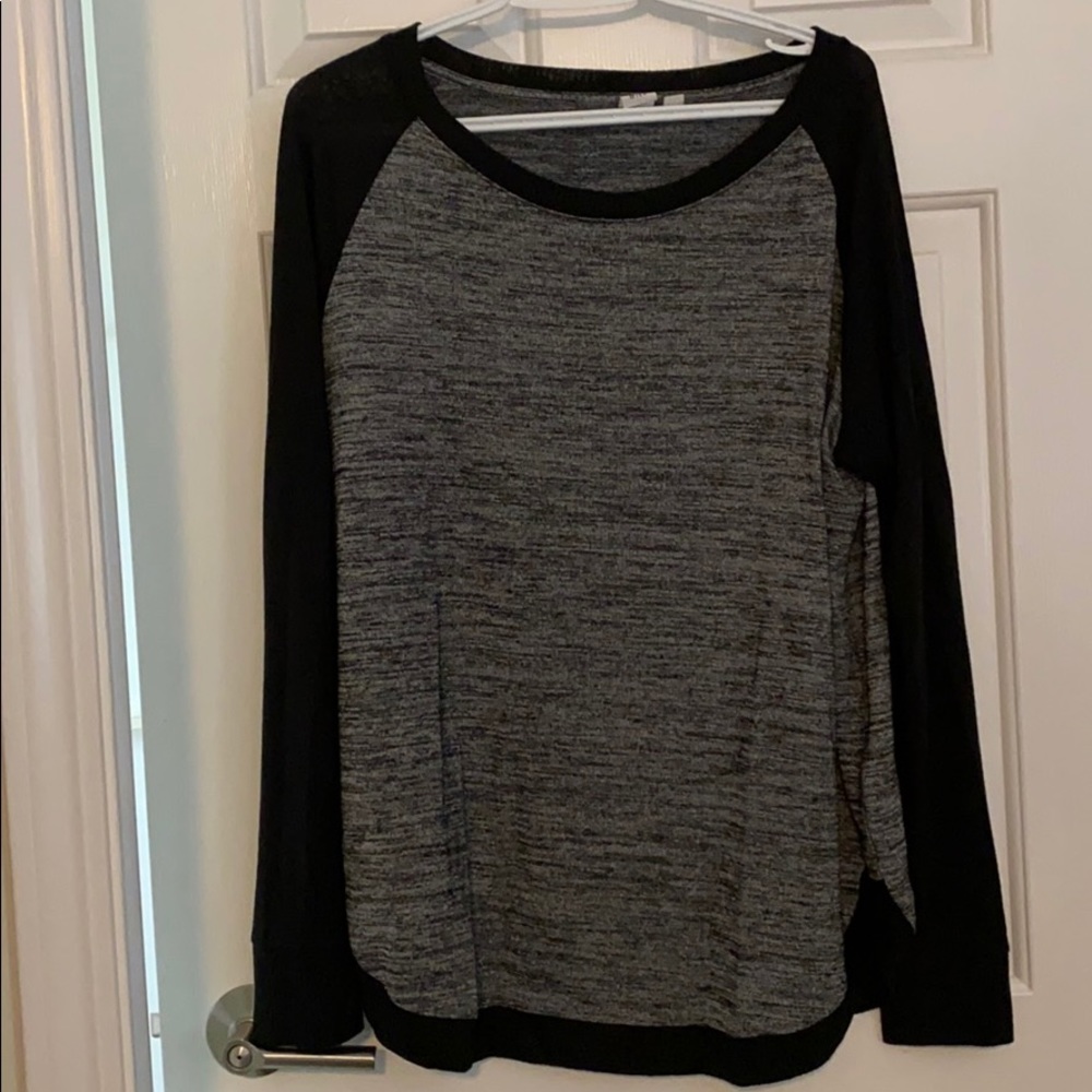 Sz L The Gap Baseball-Style Sweater